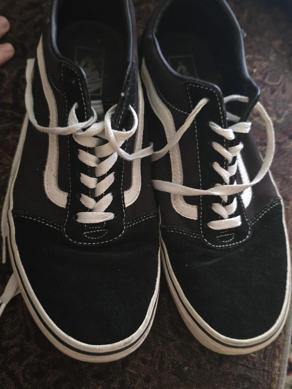 Vans Black and White old Skool Men's Size 10.5